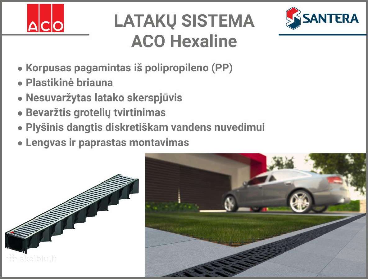 Latakai, trapai, batų valymosi įranga "Aco" - nuotraukos Nr. 3
