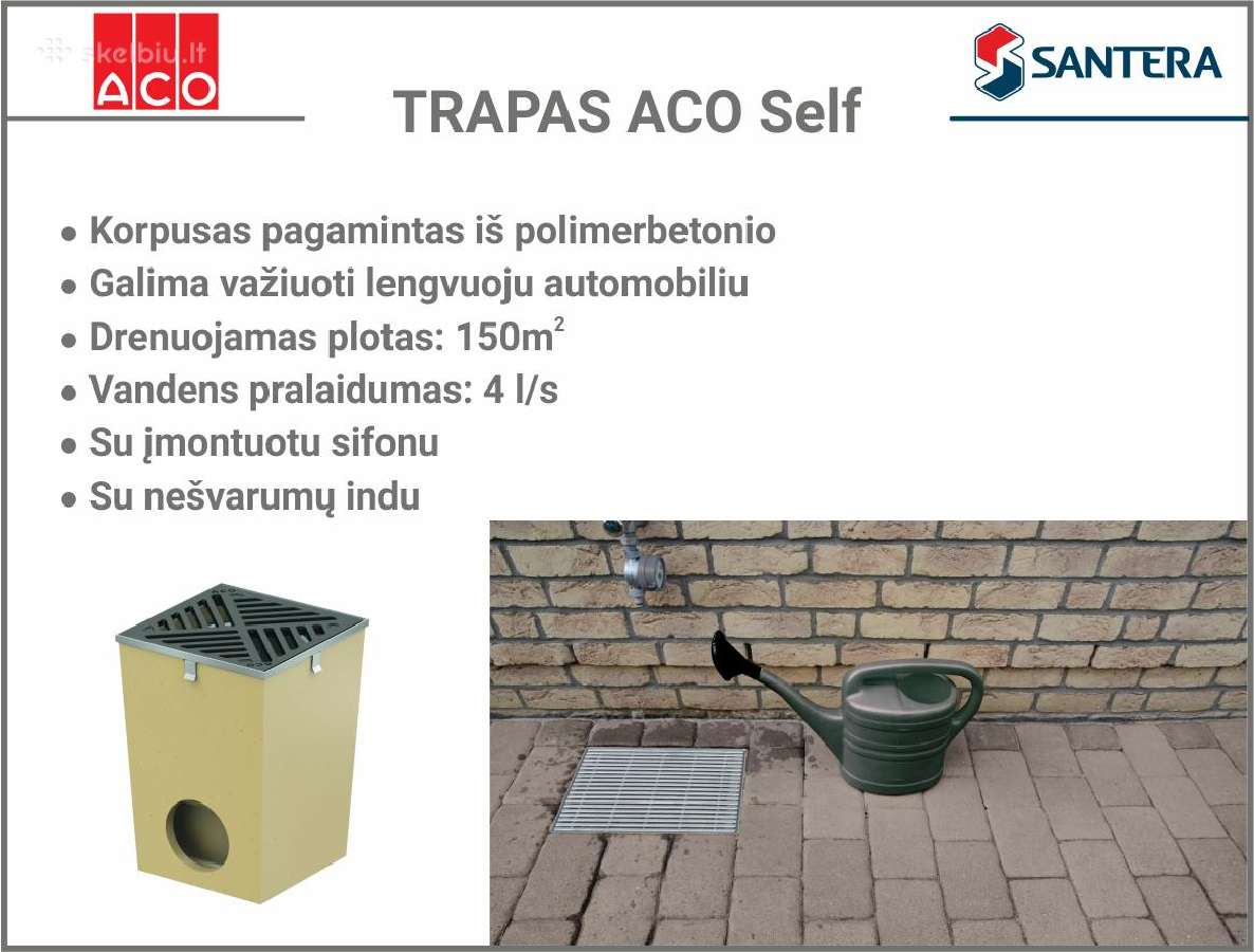 Latakai, trapai, batų valymosi įranga "Aco" - nuotraukos Nr. 4
