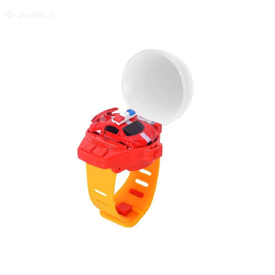 Laikrodžiu valdomas RC automobilis (Raudonas) - nuotraukos Nr. 9