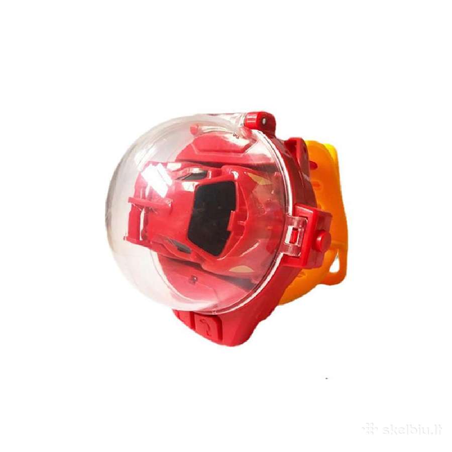 Laikrodžiu valdomas RC automobilis (Raudonas) - nuotraukos Nr. 13