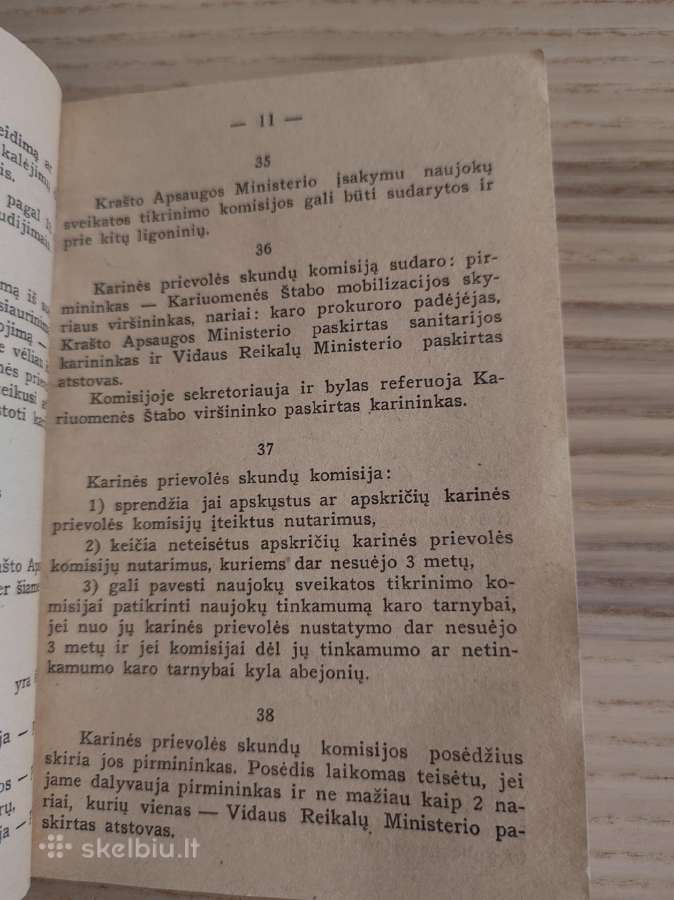 Karinės prievolės įstatymas. 1936 - nuotraukos Nr. 5