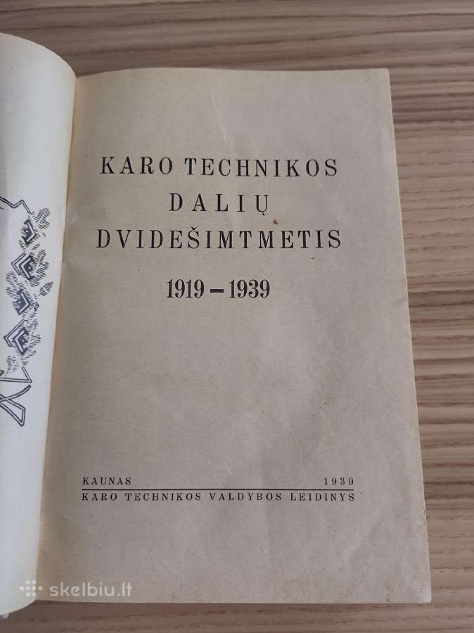 Knyga. Karo technikos dvidešimtmetis. 1919-1939. - nuotraukos Nr. 3