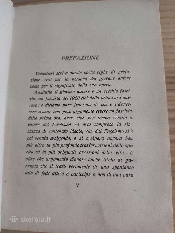 Knyga. Fašizmas. Italų kalba. - nuotraukos Nr. 4