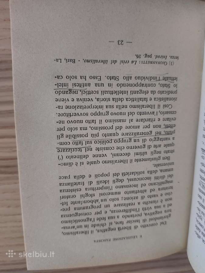 Knyga. Fašizmas. Italų kalba. - nuotraukos Nr. 5