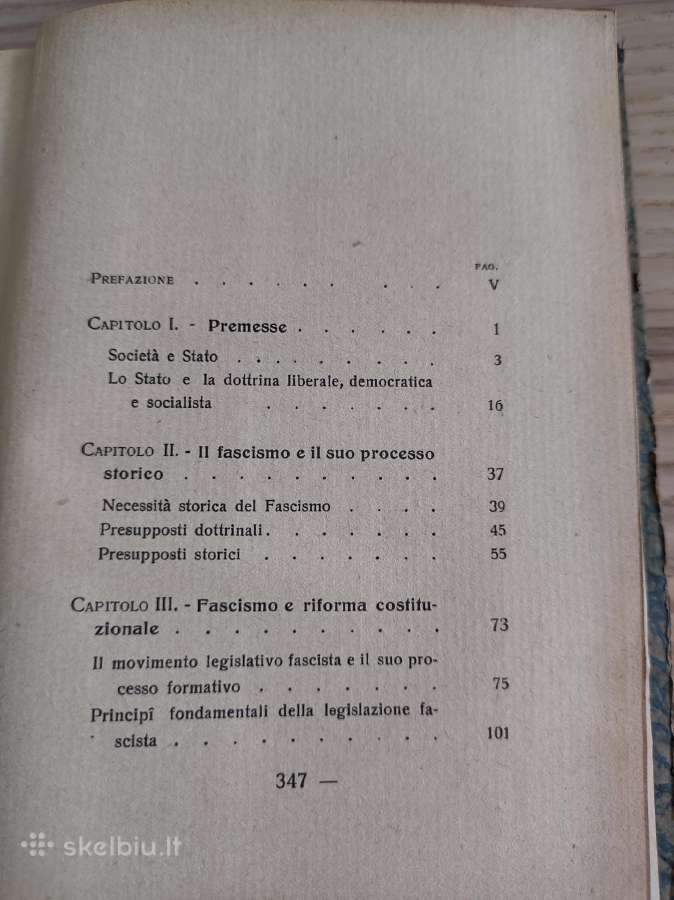 Knyga. Fašizmas. Italų kalba. - nuotraukos Nr. 7