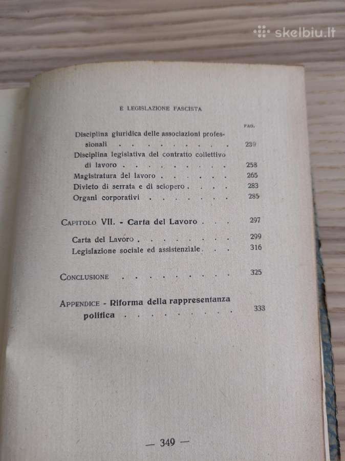 Knyga. Fašizmas. Italų kalba. - nuotraukos Nr. 9