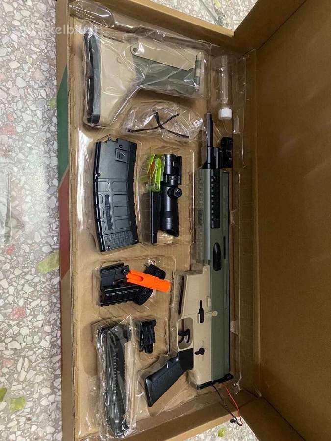 Gel Blaster Elektrinis Šautuvas M416/glock Ginklas - nuotraukos Nr. 10