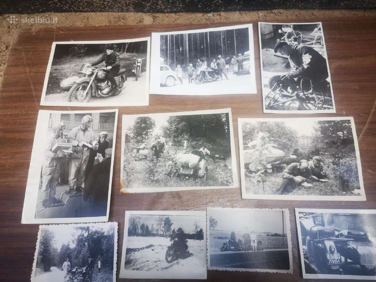 Nuotraukos su motociklais,albumas