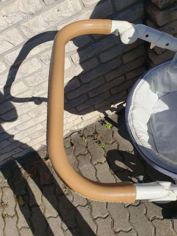 Vežimėlis su lopšiu ir sėdima kėdutė - nuotraukos Nr. 3