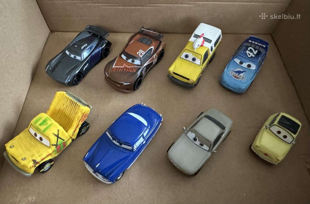 Automobiliai iš Disney Pixar Cars, įvairūs - nuotraukos Nr. 3