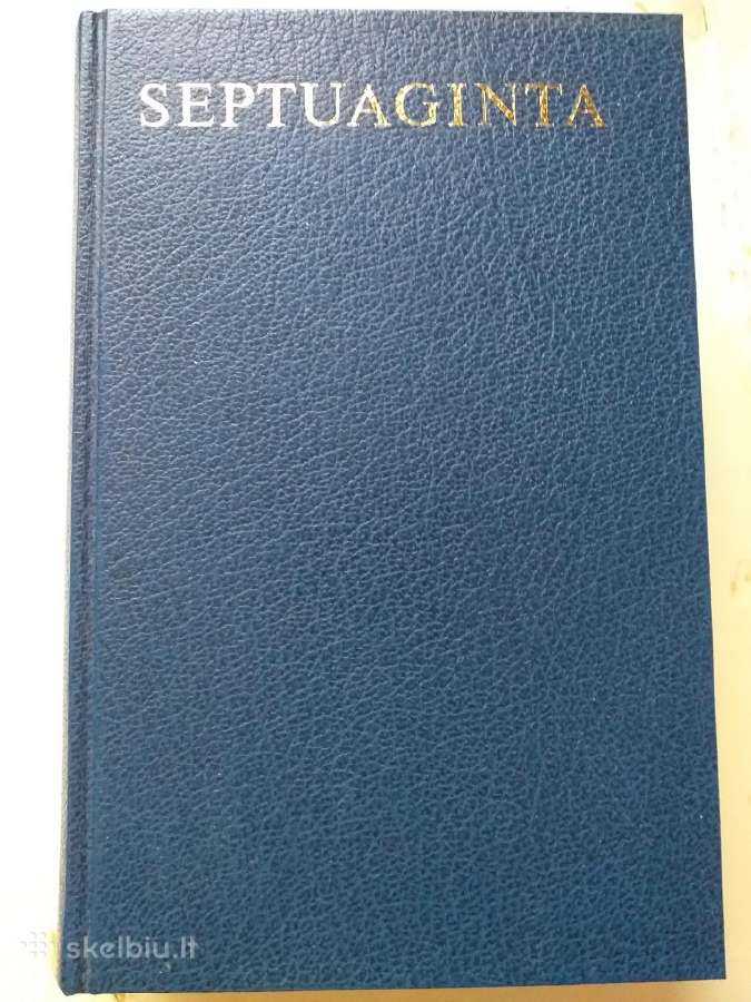 Septuaginta. Biblija graikų kalba
