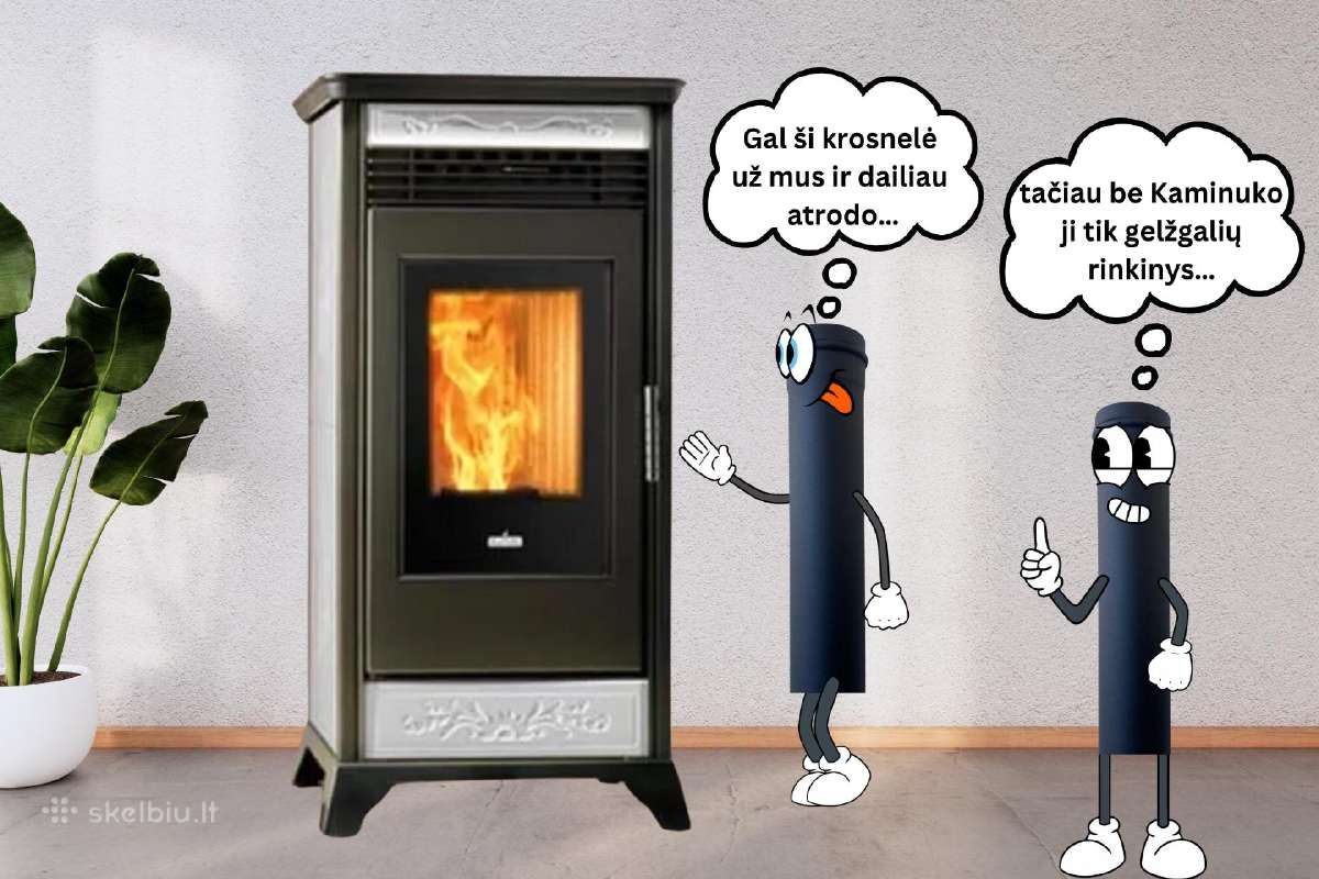 Kaminai granulinėms krosnelėms ir katilams - nuotraukos Nr. 2