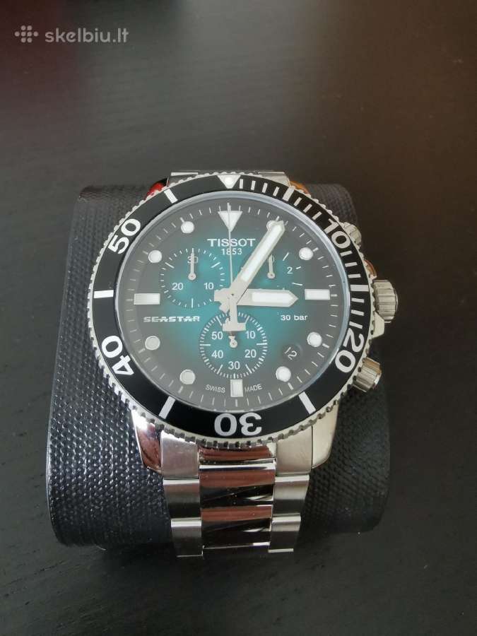 Tissot Seastar T120.417.11.091.01 Green dial 46 cm