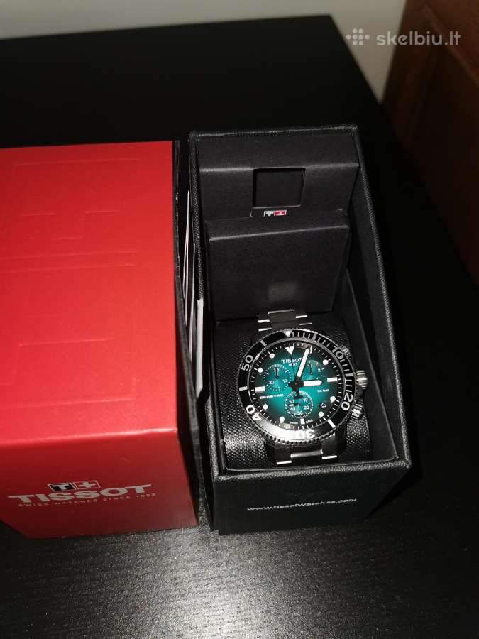 Tissot Seastar T120.417.11.091.01 Green dial 46 cm - nuotraukos Nr. 5