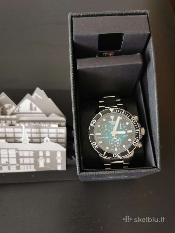 Tissot Seastar T120.417.11.091.01 Green dial 46 cm - nuotraukos Nr. 4