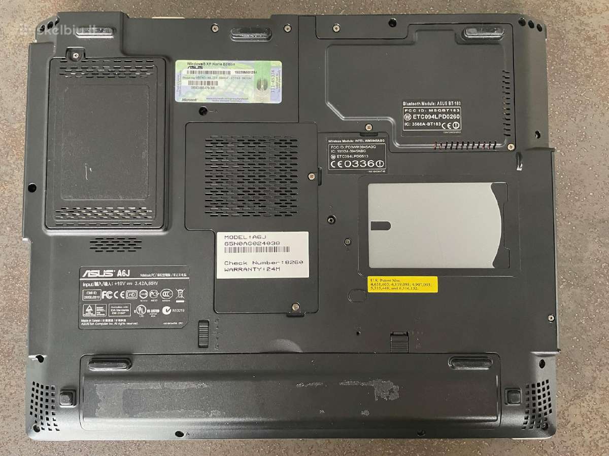 Nešiojamas Asus A6j tik 35 eur - nuotraukos Nr. 4