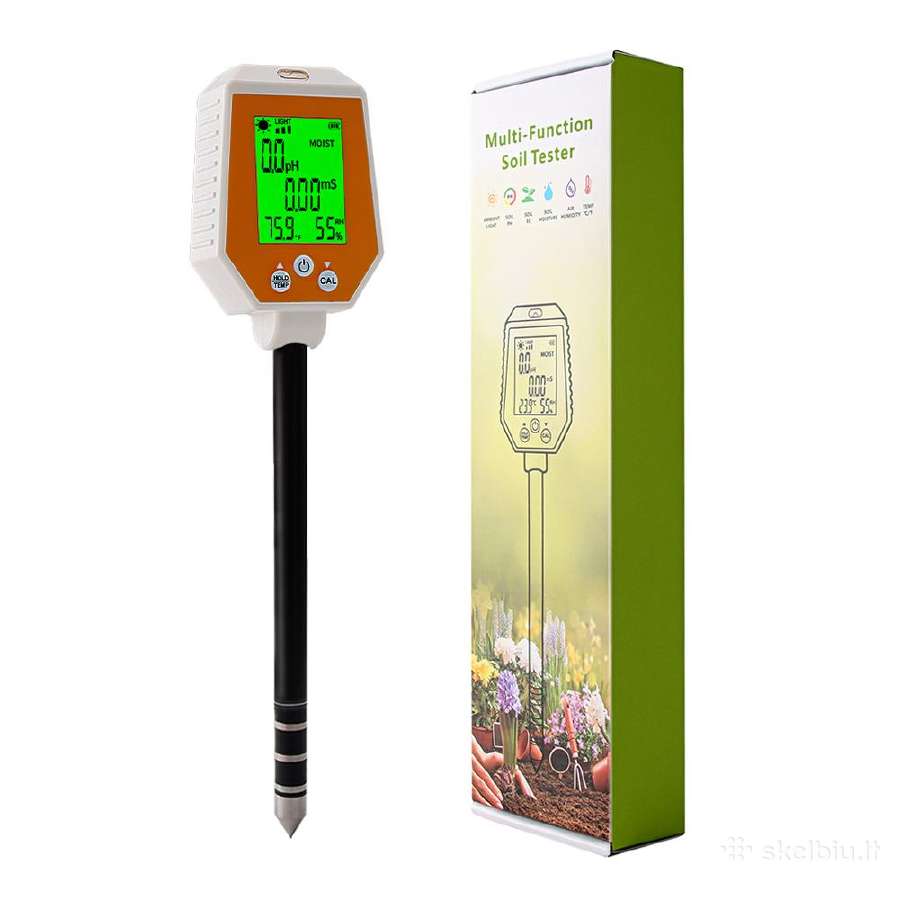 Dirvožemio Ph,ec,saulės šviesos,drėgmės ir tempera - nuotraukos Nr. 14