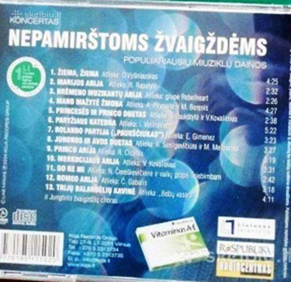 Lietuvių atlikėjų CD - nuotraukos Nr. 3