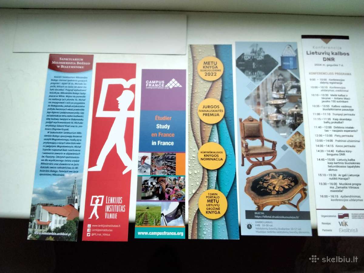 Knygų skirtukai. 20 rūšių - nuotraukos Nr. 2