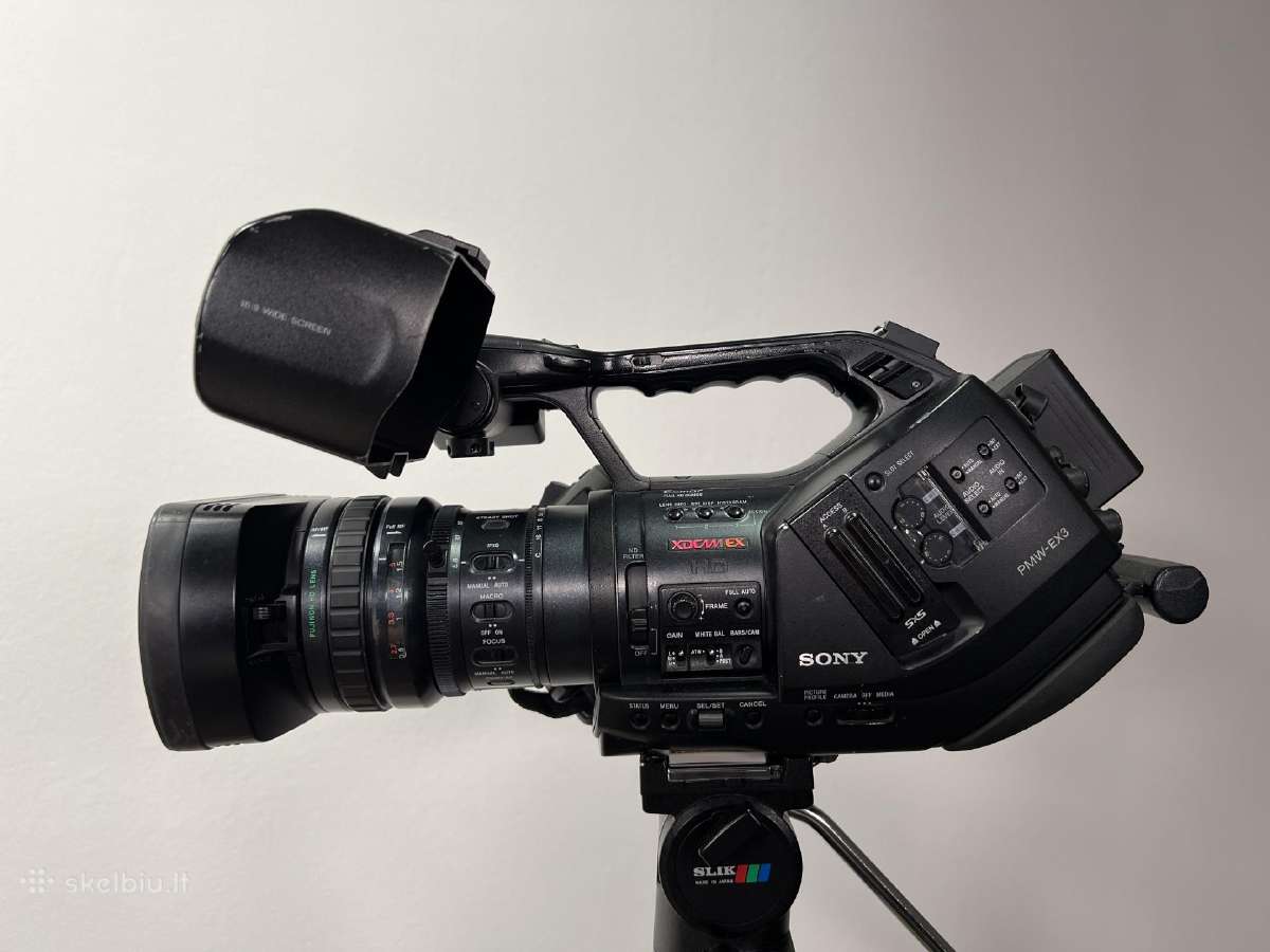 Profesionali kamera Sony Xdcam Pmw-ex3