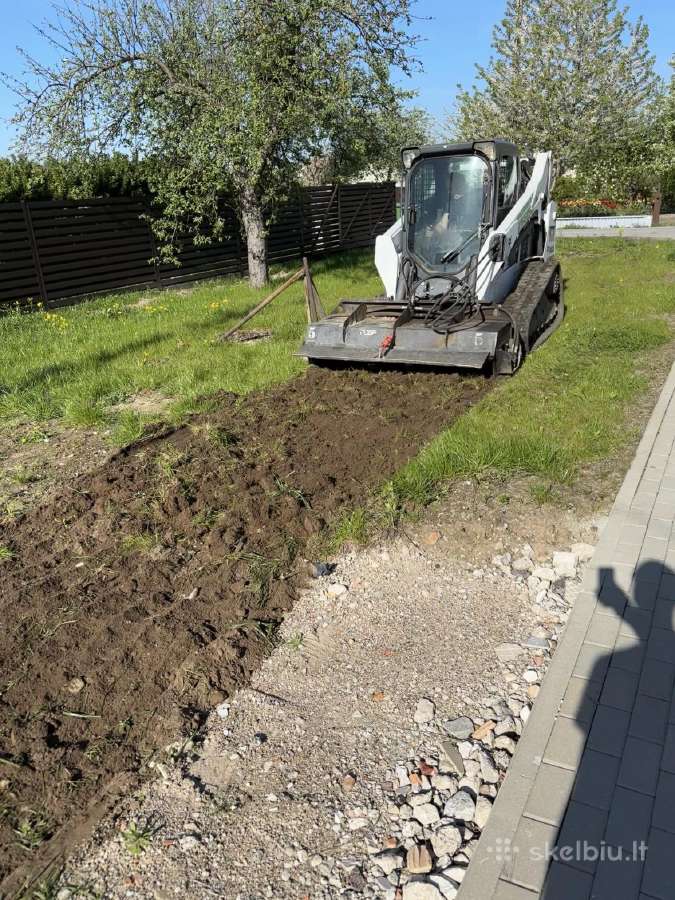 Apleistų sklypų frezavimas, kelmų naikinimas - nuotraukos Nr. 28