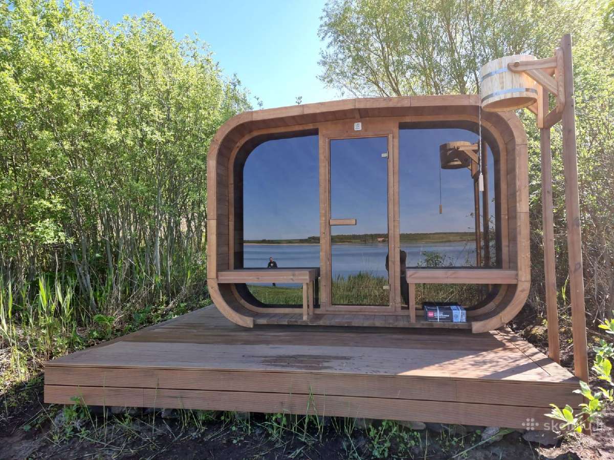 Cube wide 3m pločio pirtis sauna - nuotraukos Nr. 3