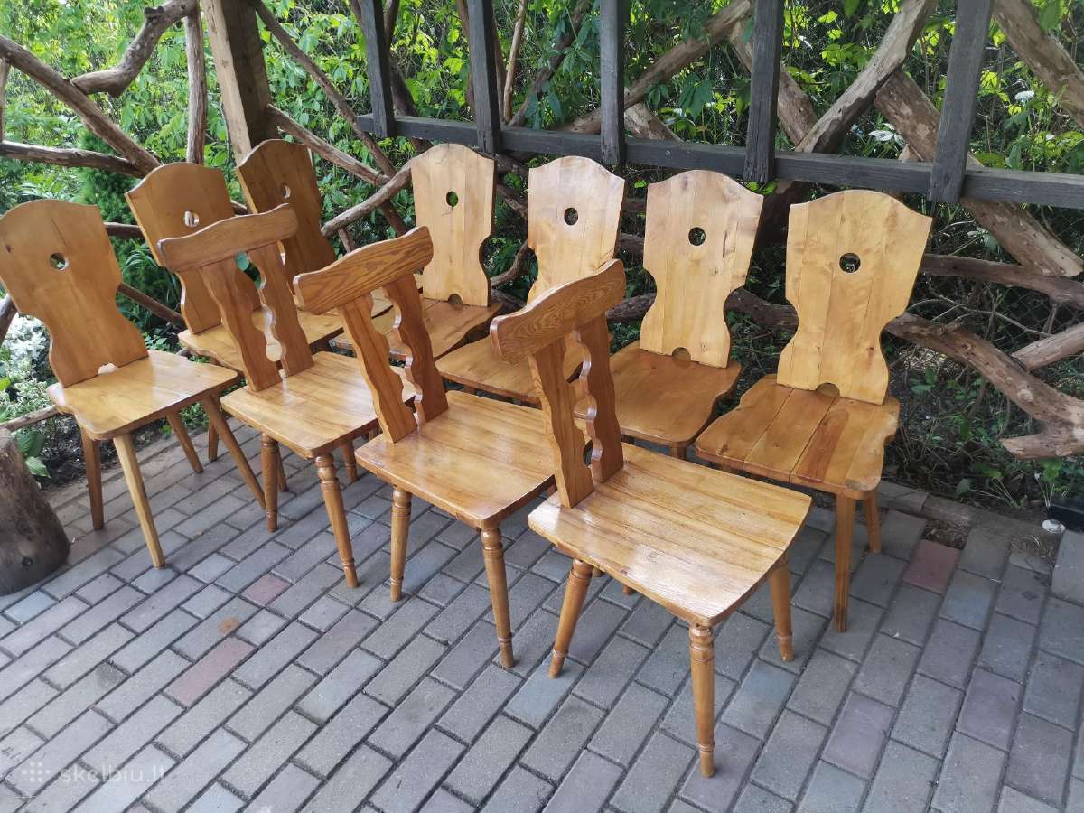 Medzio masyvo tautodailininko kedes