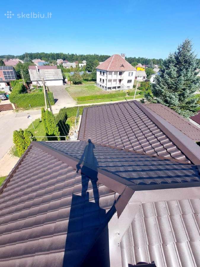 Stogų remontas dengimas kaminu valymas skardinimas