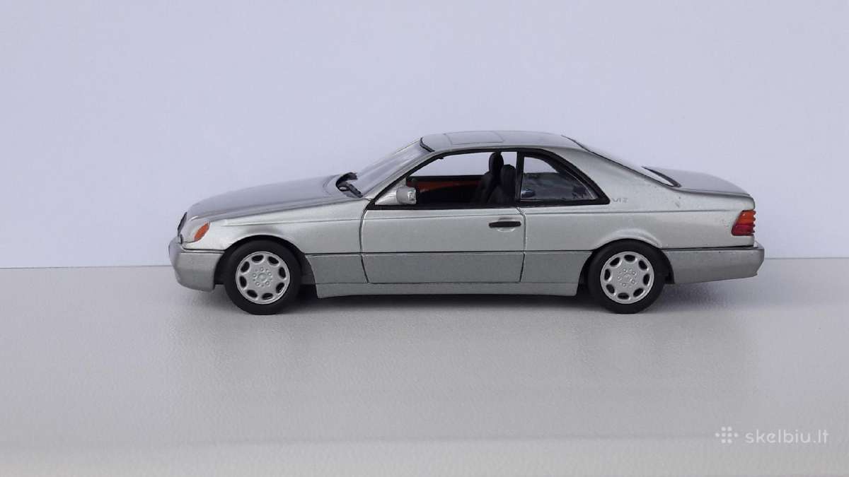 1/43 modeliukai MB S-class C140 S600 Sec 1992–1994 - nuotraukos Nr. 2
