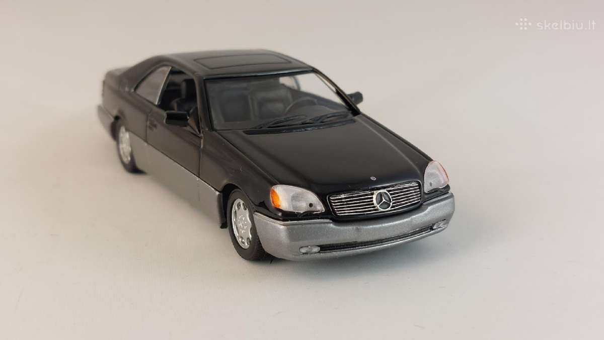 1/43 modeliukai MB S-class C140 S600 Sec 1992–1994 - nuotraukos Nr. 3