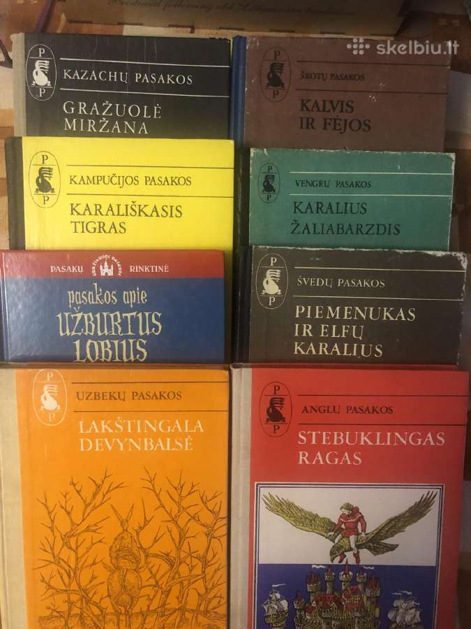 Pasaulio pasakos 4 knygos