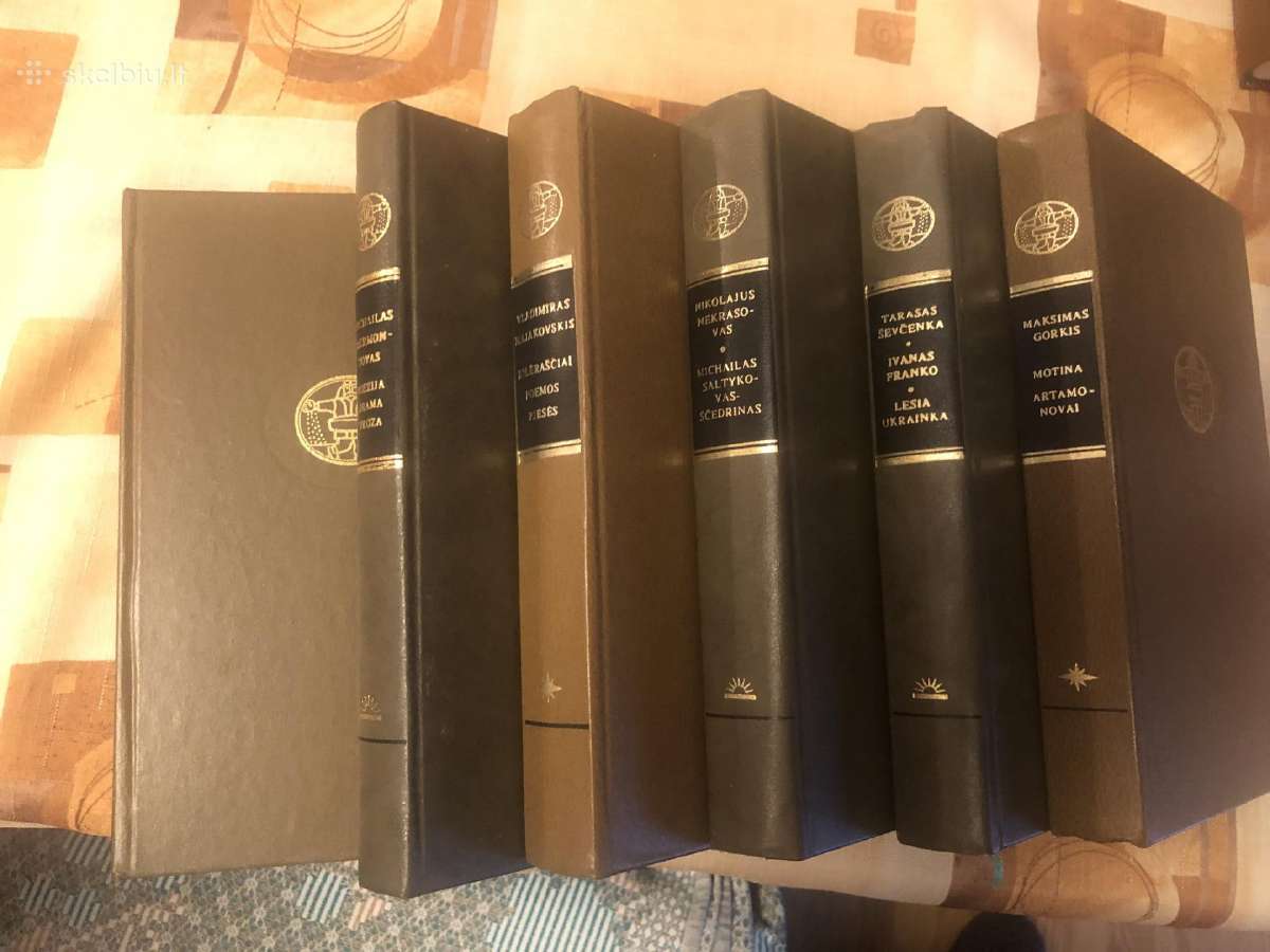 Pasaulinės literatūros biblioteka 6 vnt - nuotraukos Nr. 2