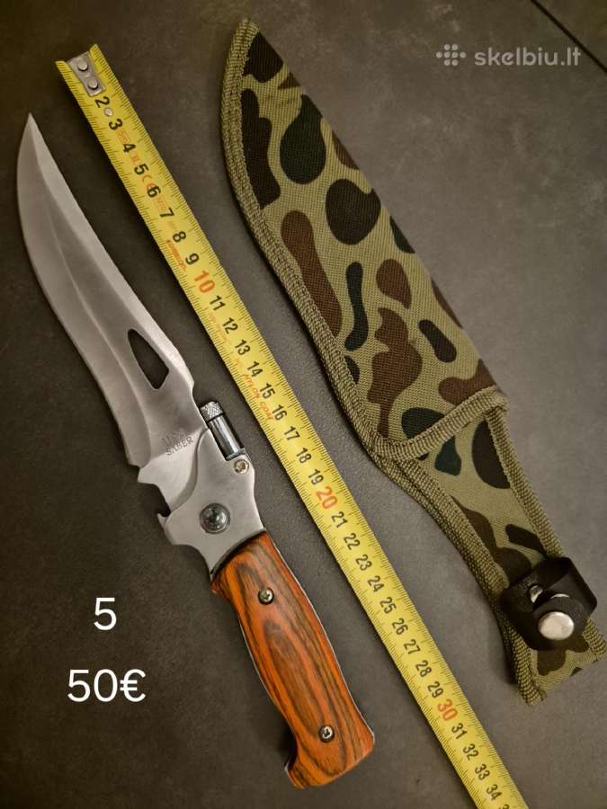 Parduodu durklus bei peilius - nuotraukos Nr. 2