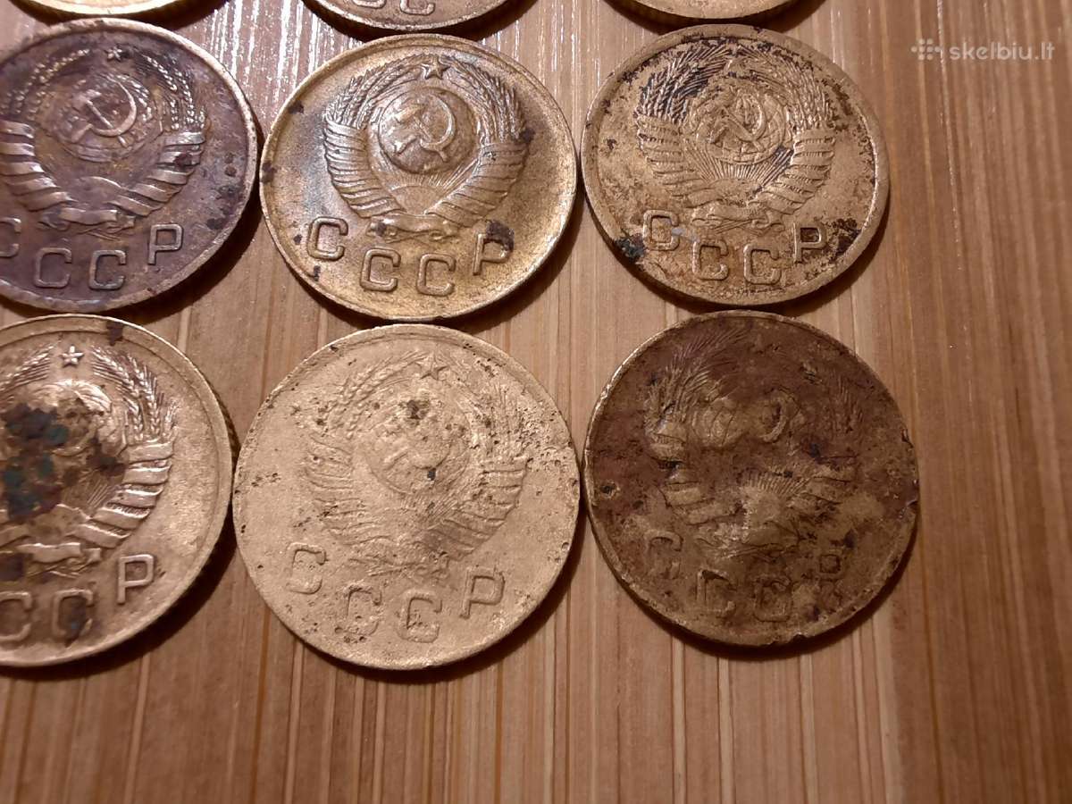 1 kapeika 1937-1955 rinkinukas TSRS - nuotraukos Nr. 8