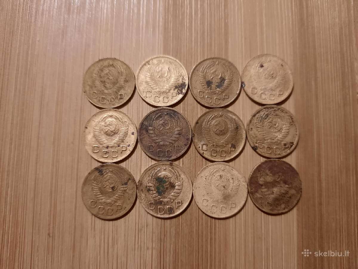 1 kapeika 1937-1955 rinkinukas TSRS - nuotraukos Nr. 10