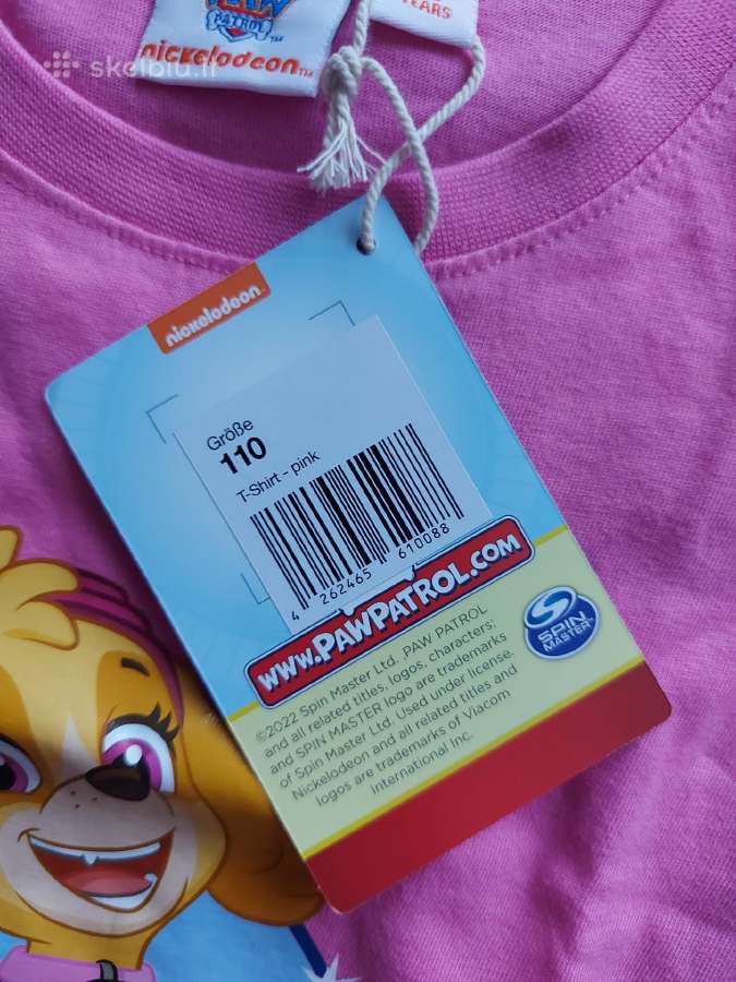 Šuniukų patrulių (Paw patrol) marškinėliai - nuotraukos Nr. 3