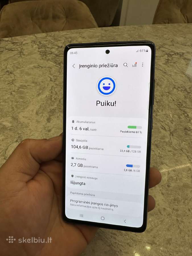 Samsung s20 fe 5G, puikaus stovio - nuotraukos Nr. 3