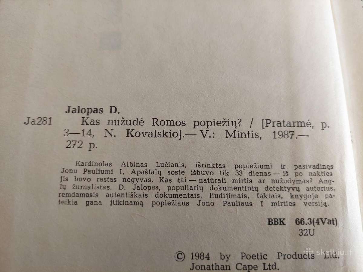 Kas nužudė Romos popiežių? - nuotraukos Nr. 3