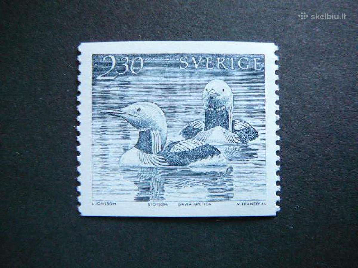 Antys Svedija 1986 svarus svd1378s