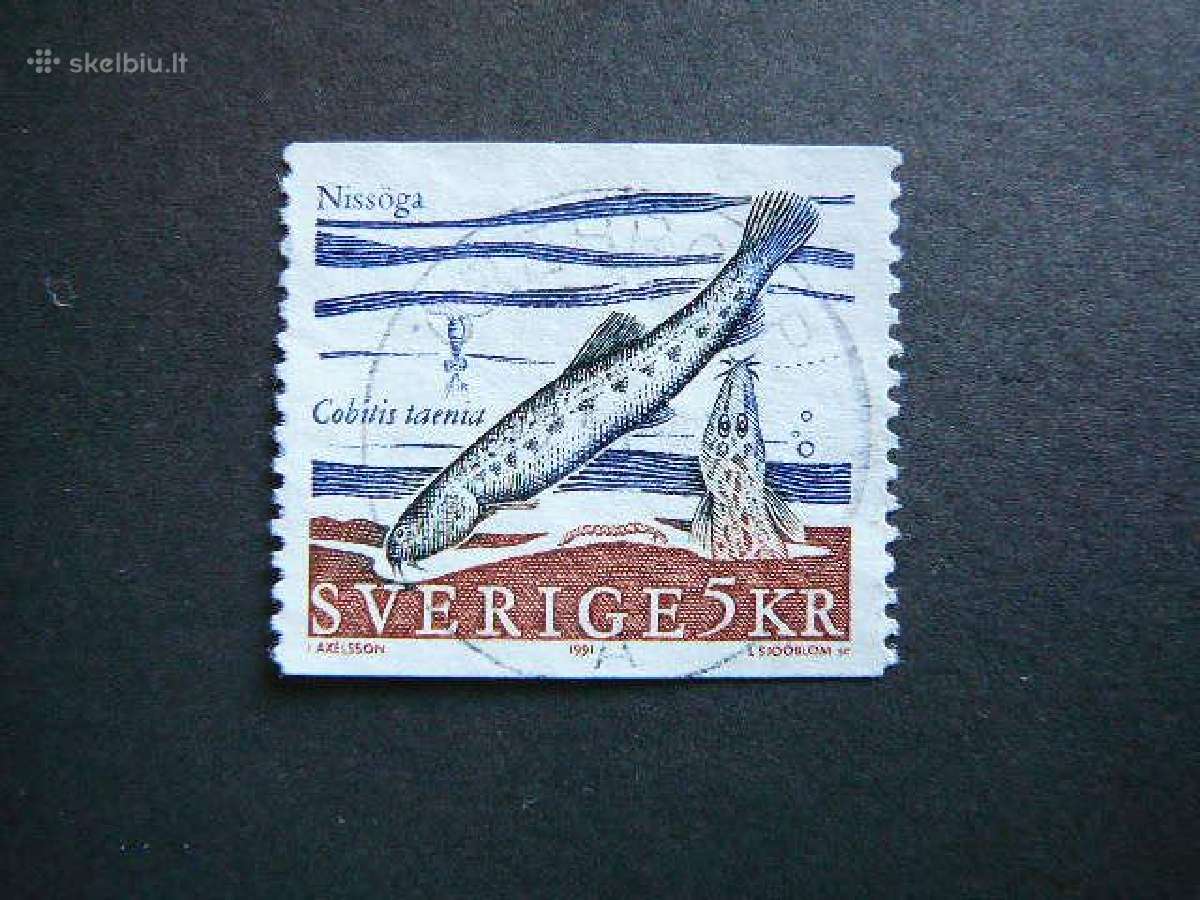 Zuvys Svedija 1991 antsp. svd1651