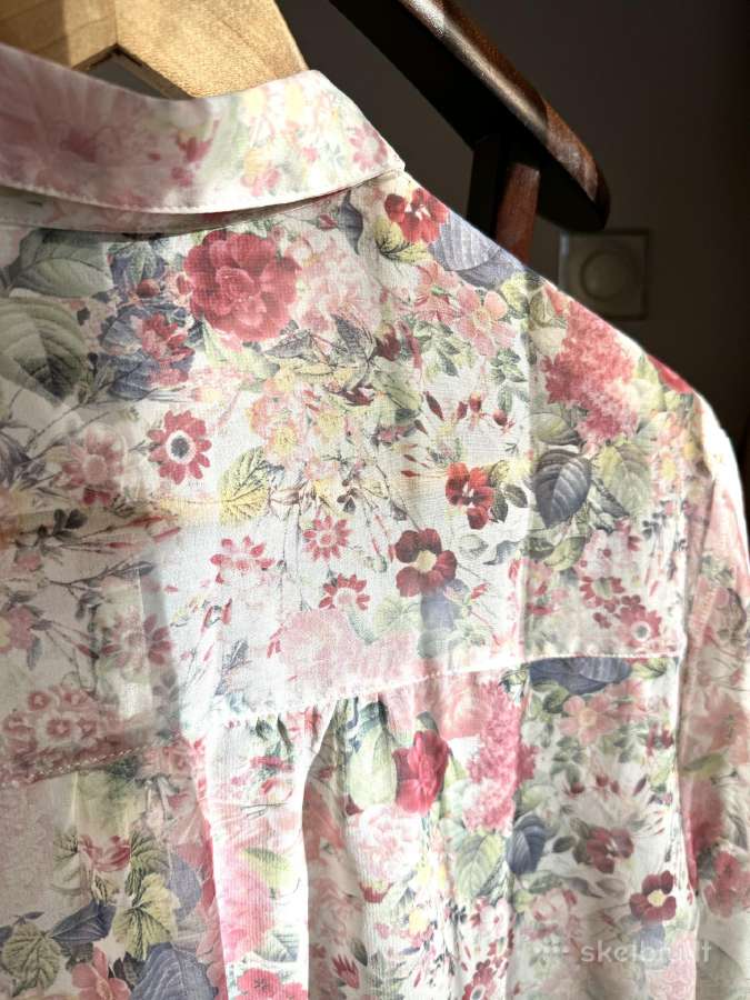 Bershka gėlėti marškiniai - nuotraukos Nr. 3