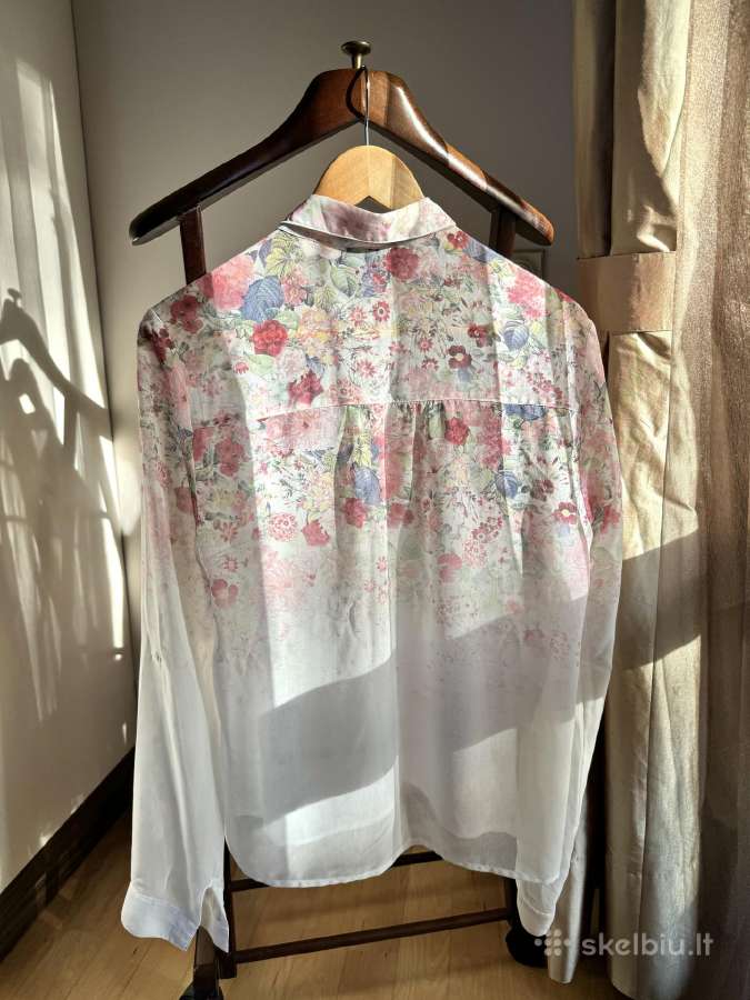 Bershka gėlėti marškiniai - nuotraukos Nr. 4