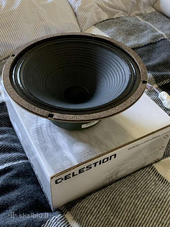 12" Greenback 8ohm 25w - nuotraukos Nr. 4