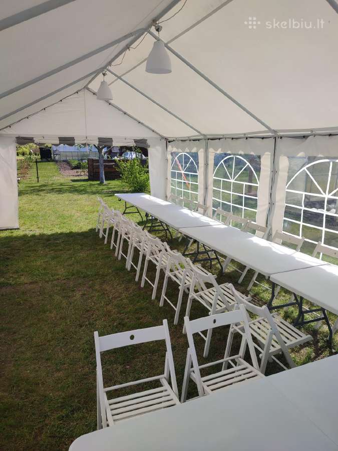 Palapinių-paviljonų bei kubilų nuoma - nuotraukos Nr. 2