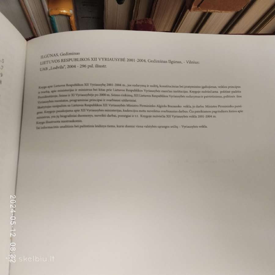 Premjero A. Brazausko autografas - nuotraukos Nr. 12