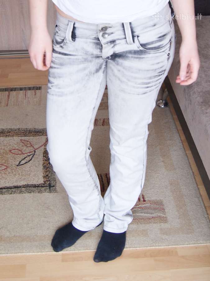 Pilkšvi House jeans džinsai - nuotraukos Nr. 2