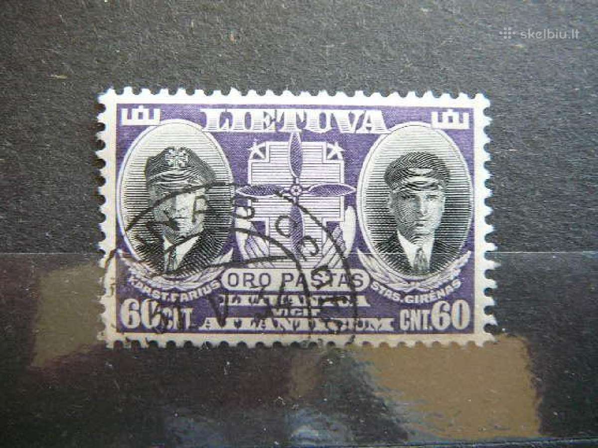 Lietuva 1934 Darius ir Girenas 60sk. lit387a