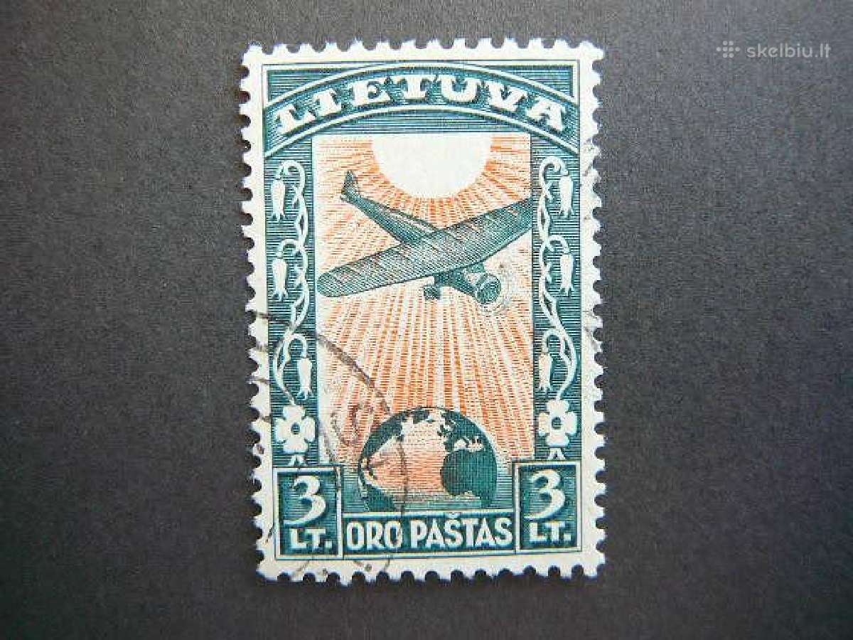 Lietuva 1934 Darius ir Girenas 3lt. lit389a