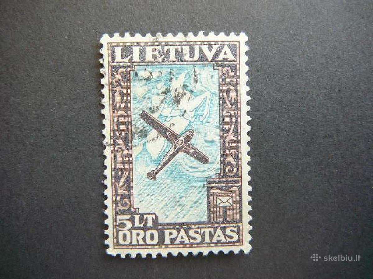 Lietuva 1934 Darius ir Girenas 5lt. lit390a