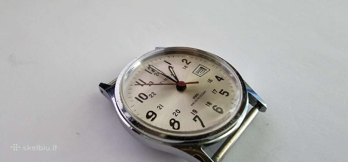 Timex laikrodis ~1960, veikiantis , stovis idealus - nuotraukos Nr. 3